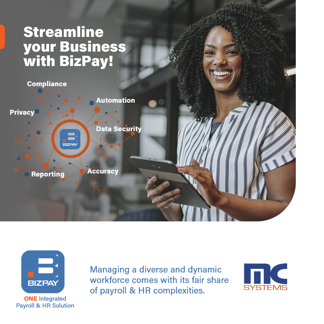 Handling Payroll and HR matters in a diverse and dynamic workforce involves addressing a range of complexities. With BizPay, these challenges are a thing of the past. Visit payroll.mcsystems.com to learn more or get started today!

#BizPay #PayrollSolutions #Payroll