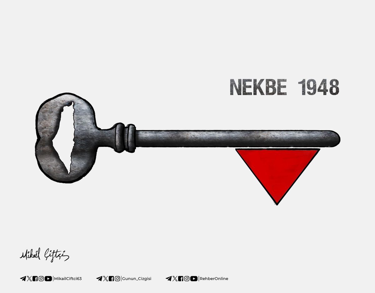 Nekbe 1948

#Nekbe #NakbaDay #Nakba #Nakba76 #Nakba1948 
#getoutofrafah #RefahaSesVer #GazaHolocaust #gaza #freepalestine #gazze #GazzeDirenişi #Refah #GazaMassacre #Palestine #Rafah #GazaStarving #RafahUnderAttack