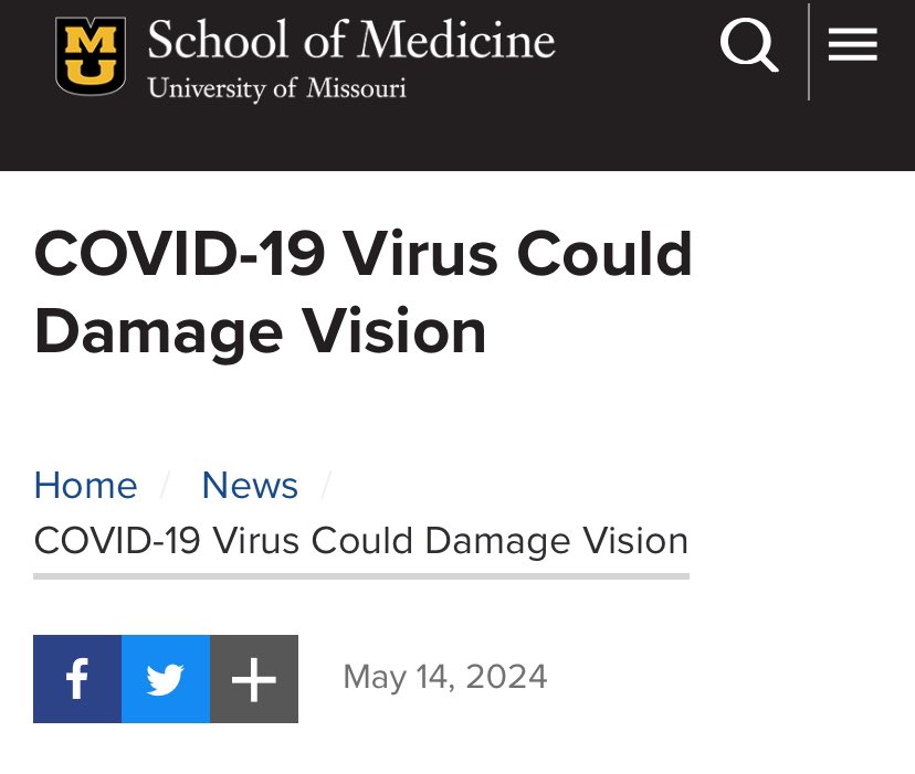 LauraMiers's tweet photo. We’ve known since 2020. In 2022, we learned SARS-CoV-2 infects the retina. In 2023, the NIH removed the Tier 3 eye exam from the adult LongCovid study plan. 

After 4 long years, Covid’s eye/ear/head/neck involvement is seldom discussed. https://t.co/UJTs5uGS9u https://t.co/Gd5vDNpijm