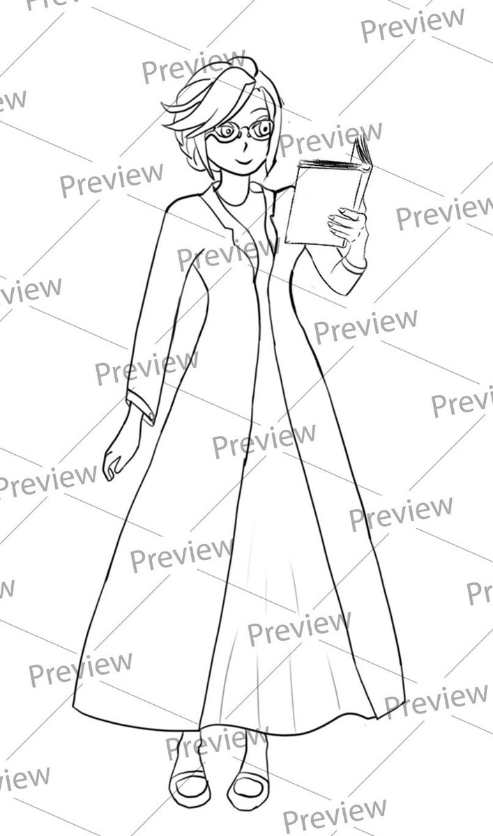 Commission Work Process ❤
Reading Book 😍
#commissionsopen #artwork #Commision #Vtuber #furrycommunity