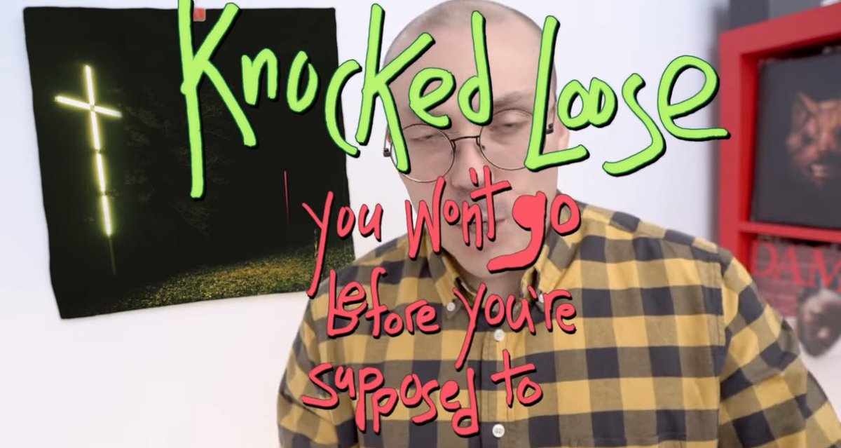 Knocked Loose - You Won't Go Before You're Supposed To ALBUM REVIEW youtu.be/oyOIR5pNeE8?si…