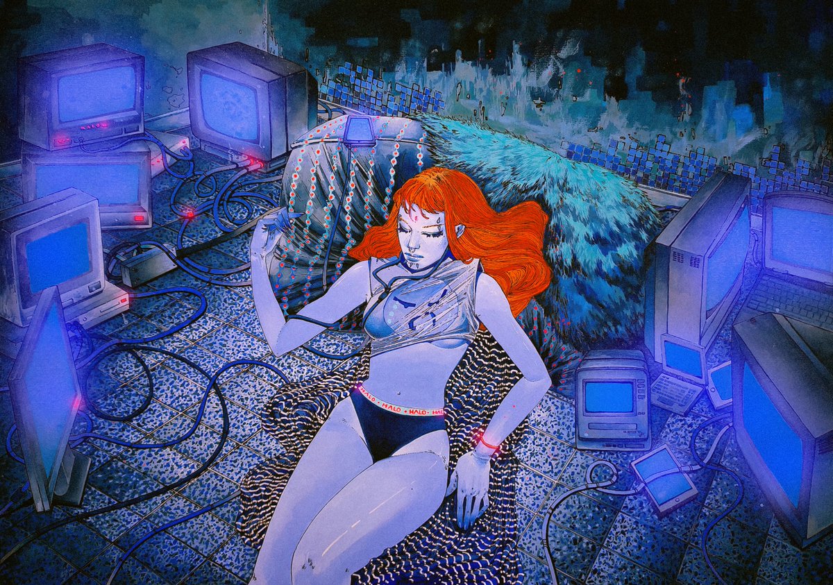 // TRANSMISSION DISCONNECTED //
Grunge Dreams series
1/1 x 0.14 eth on <a href="/sealed_art/">Sealed</a> 
🔗👇