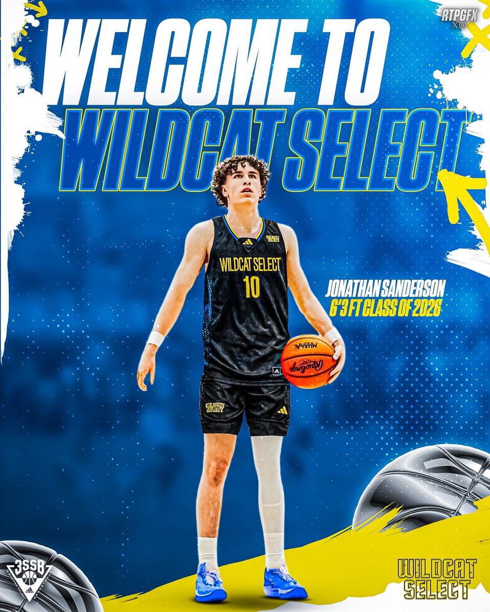 WildcatSelect's tweet image. Let’s welcome 4⭐️ 6’3 2026 Jonathan Sanderson to the #WildcatFam🔥💯📈

#WildcatFam #3SSB