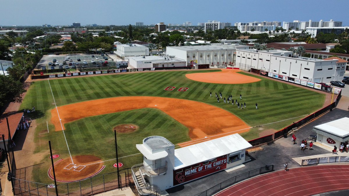 BlanchardTurfFL's tweet photo. Regional Final ⚾️🏆 CG vs. Mater Lakes @CGHSChiefs @CGHSFL @FHSAA @HSBaseballField https://t.co/r6FyUxyEuZ