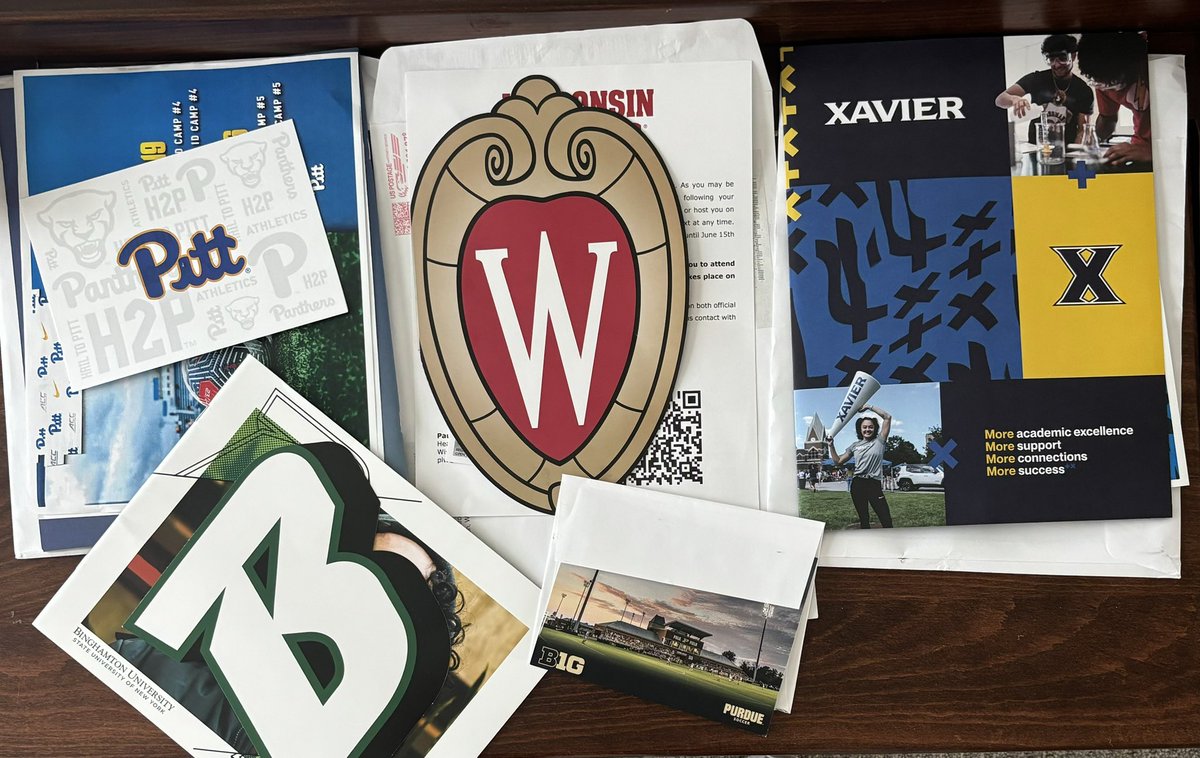 Charlotte McMurtrie (@charlotte_m2026) on Twitter photo Thank you so much for the mail!! I love learning more about all these amazing programs
<a href="/BadgerWSoccer/">Wisconsin Women’s Soccer</a>
<a href="/Pitt_WSOC/">Pitt Women's Soccer</a>
<a href="/XavierWSOC/">Xavier Women's Soccer</a>
<a href="/PurdueSoccer/">Purdue Soccer</a>
<a href="/NeelBhatta1/">Neel Bhattacharjee</a> -Binghamton
<a href="/ImYouthSoccer/">ECNL/GA/Recruiting/College Soccer</a> <a href="/TopDrawerSoccer/">TopDrawerSoccer</a> <a href="/TheSoccerWire/">SoccerWire</a> <a href="/PrepSoccer/">Prep Soccer ⚽️</a> Thank you so much for the mail!! I love learning more about all these amazing programs
<a href="/BadgerWSoccer/">Wisconsin Women’s Soccer</a>
<a href="/Pitt_WSOC/">Pitt Women's Soccer</a>
<a href="/XavierWSOC/">Xavier Women's Soccer</a>
<a href="/PurdueSoccer/">Purdue Soccer</a>
<a href="/NeelBhatta1/">Neel Bhattacharjee</a> -Binghamton
<a href="/ImYouthSoccer/">ECNL/GA/Recruiting/College Soccer</a> <a href="/TopDrawerSoccer/">TopDrawerSoccer</a> <a href="/TheSoccerWire/">SoccerWire</a> <a href="/PrepSoccer/">Prep Soccer ⚽️</a>