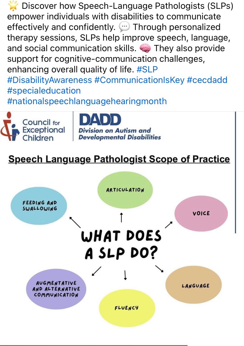 Hardin Sp Education (@hcs_specialed) on Twitter photo Thank you <a href="/DADDCEC/">Division on Autism and Developmental Disabilities</a> for this great post about how far the scope of practice is for our #SLPs <a href="/ASHAWeb/">ASHA</a> <a href="/HardinCoSchools/">Hardin County Schools - Kentucky</a> #hcsbettertogether Thank you to our SLPs Thank you <a href="/DADDCEC/">Division on Autism and Developmental Disabilities</a> for this great post about how far the scope of practice is for our #SLPs <a href="/ASHAWeb/">ASHA</a> <a href="/HardinCoSchools/">Hardin County Schools - Kentucky</a> #hcsbettertogether Thank you to our SLPs