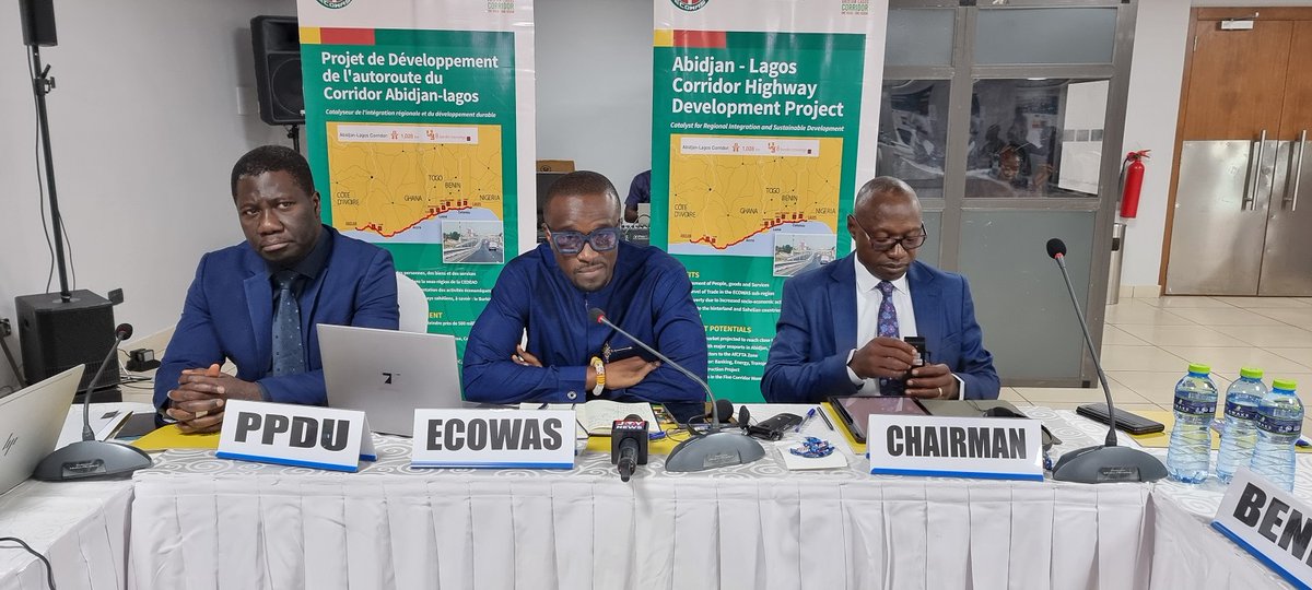 Abidjan - Lagos Corridor: opening of the workshop to validate the results of the Spatial Development Initiative Study...ecowas.int/abidjan-lagos-…