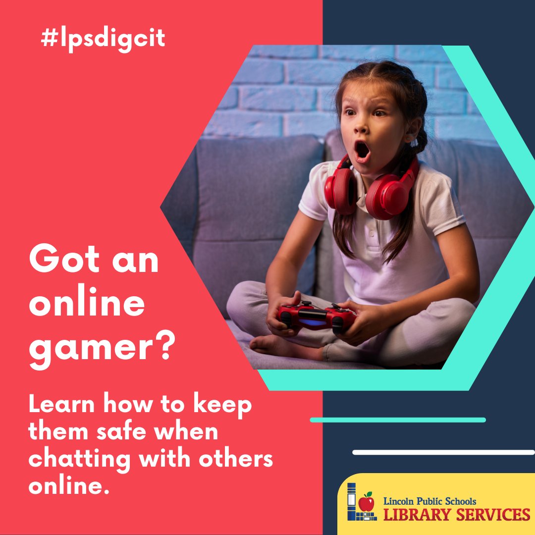 Our kids and teens can encounter strangers when gaming online. Find out how to keep them safe with this article: trst.in/w9F5CD #lpsdigsit