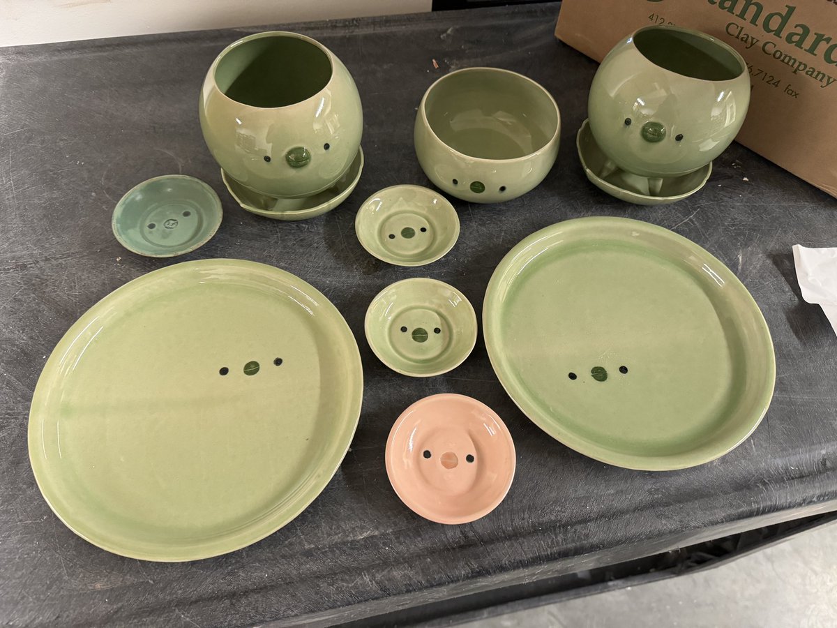 Korpokkur trays awaiting glazing and …. things I have not photographed to post :(