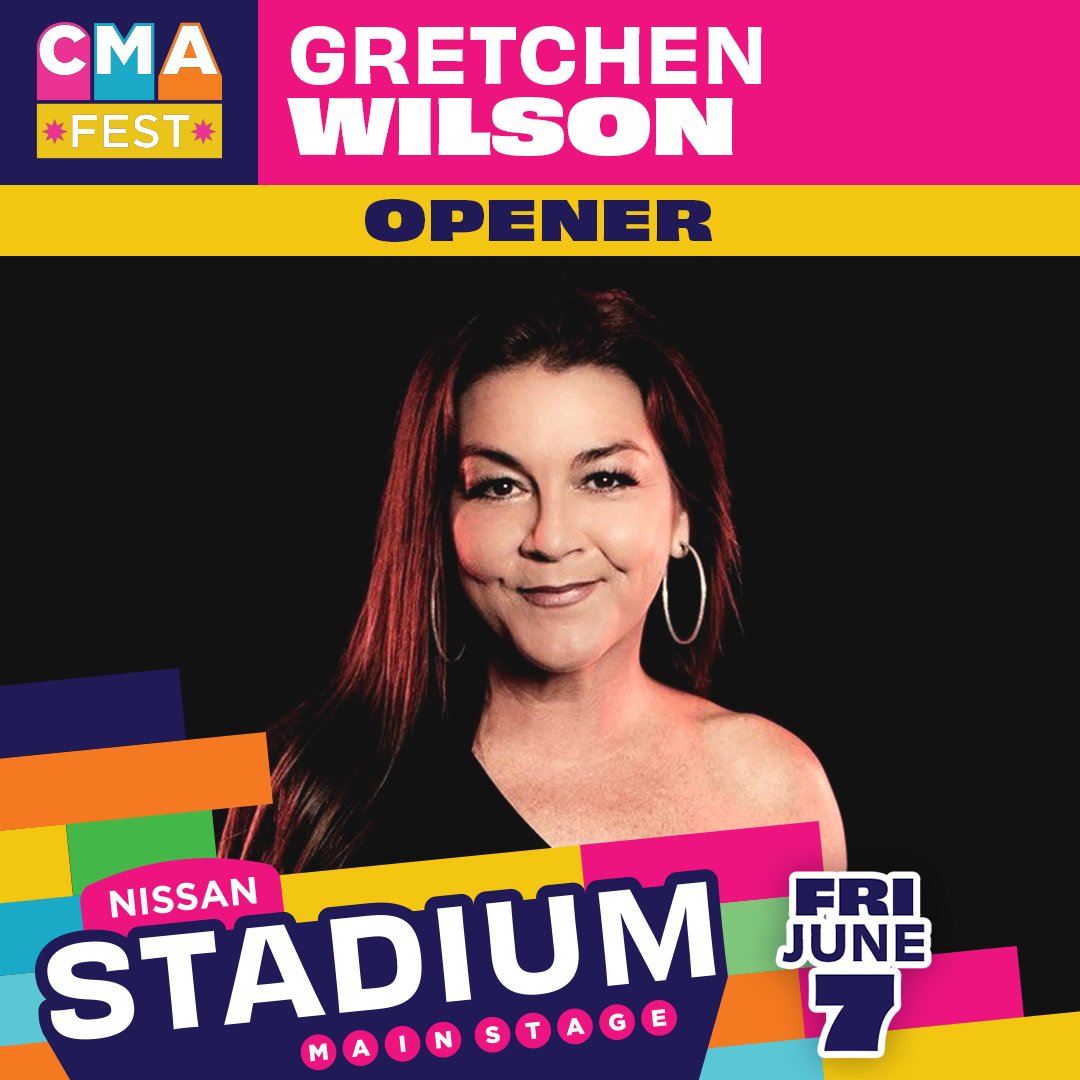Y'ALL! I'm opening the big stage at @CountryMusic's #CMAFest in support of @cmafoundation Friday night at 8pm! So flippin' excited to be here again! Get your tickets at CMAfest.com/tickets!