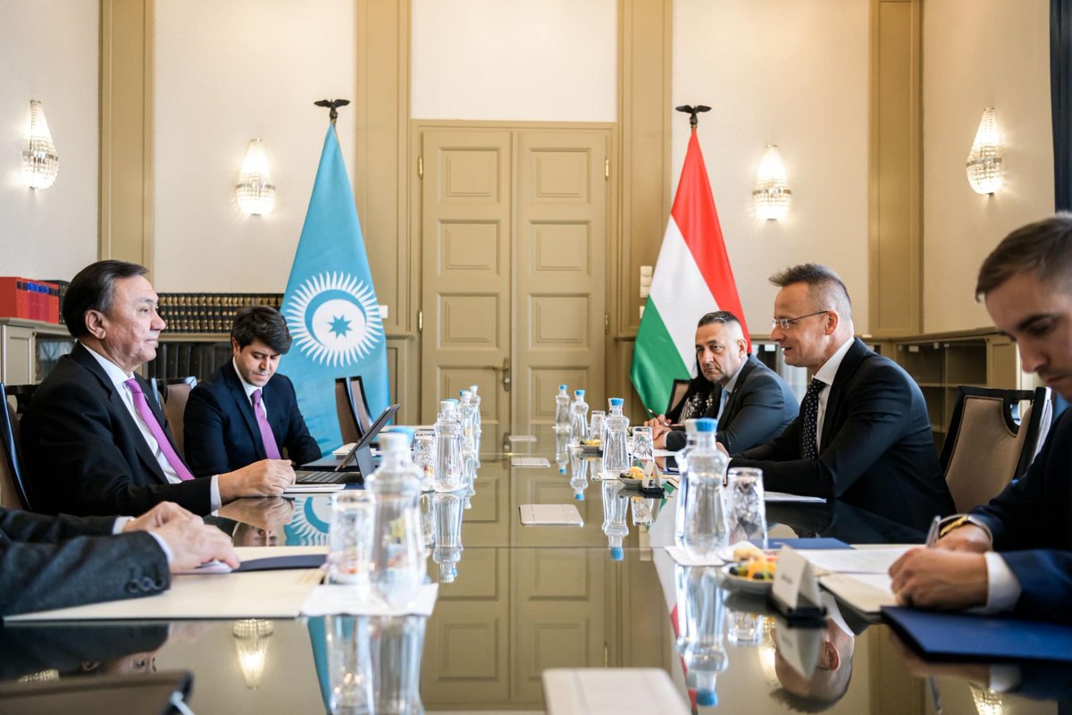 Türk Devletleri Teşkilatı ile Macaristan Dışişleri ve Ticaret Bakanlığı arasında 'Ortak Çalışma Planı' imzalandı. trtavaz.com.tr/haber/tur/avra…