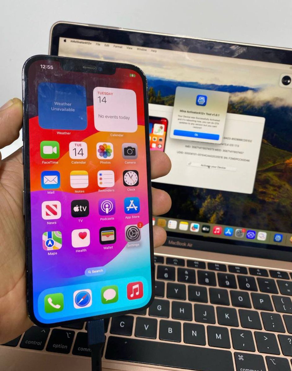 Minacriss A12 Bypass Premium Online Now. 🌍

I Will give 30 Giveway Free Bypass A12+

STEPS COMMENT AND LIKE 

The best Bypass developed in the World Available Now. 

Bypass + Signal 100% Untethered ✅ iOS 17 

Reseller Packages and single order available. 

BUSSINES :
