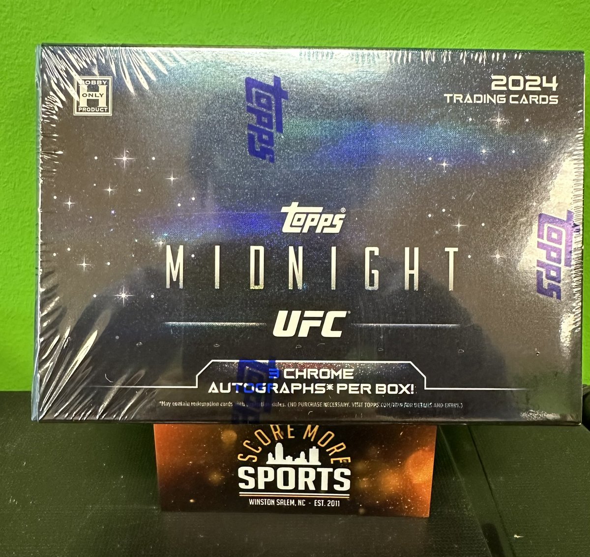 2024 Topps UFC Midnight break at midnight? Let’s do it! We are opening one box at midnight TONIGHT and giving away the hits! Drop a comment with the hashtag #UFCMIDNIGHT to be entered! Local pickup only! @topps #toppsufc #toppsufccards #toppsufcmidnight #2024toppsufcmidnight