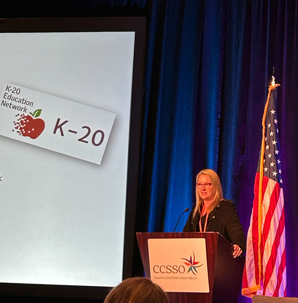 Trailblazer SETDA state member, <a href="/brestraight/">Bre Urness-Straight</a>, sharing <a href="/waOSPI/">WA State OSPI</a>’s edtech priorities and progress at <a href="/CCSSO/">CCSSO</a>’s EIMAC spring meeting in Seattle.

#edtech #setda