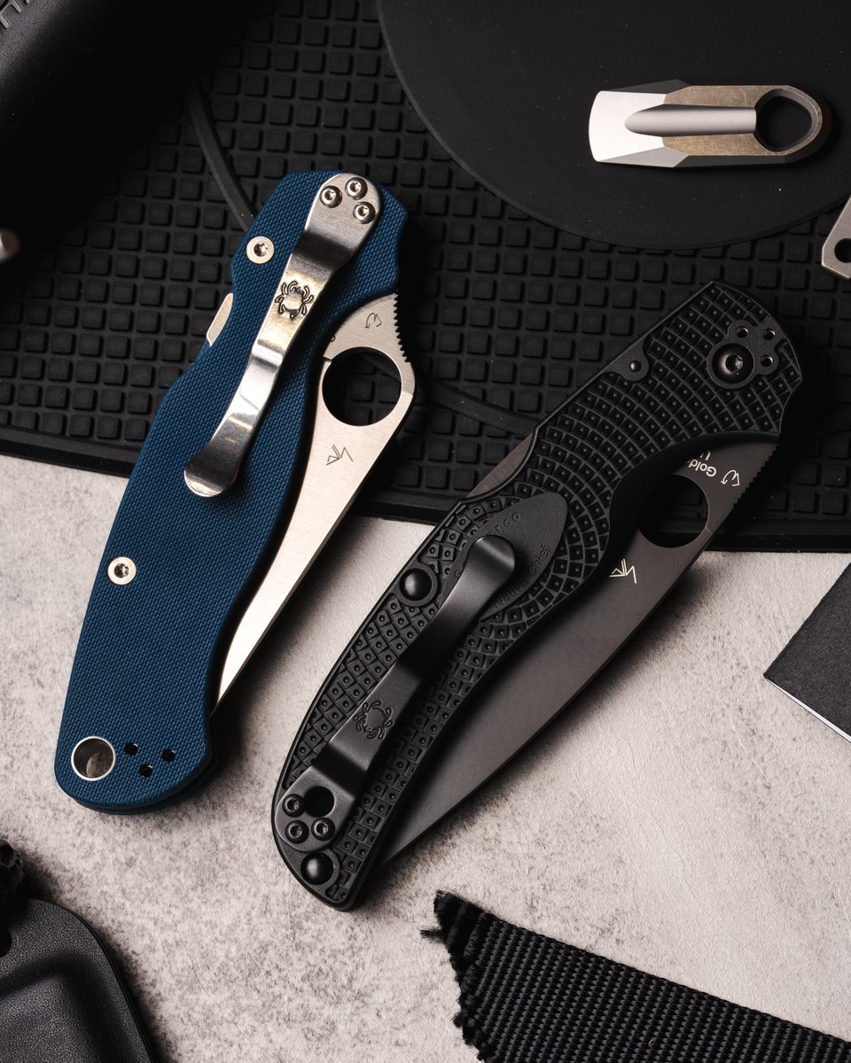 bit.ly/3K2Wstc New Spyderco Knives are now shipping including a PM2 in Spy27 steel and a fully serrated lightweight Native Chief! Act fast!