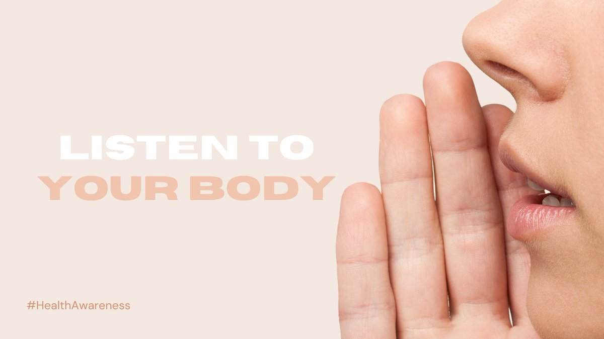 💖 Ladies, your body speaks volumes. Tune in, listen up, and don't hesitate to seek medical advice if something feels off. Your health matters. #ListenToYourBody #HealthAwareness