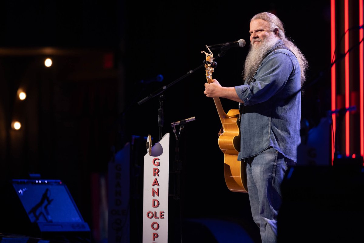 Two official trips around the sun with Opry star Jamey Johnson today. Happy Opry Anniversary, Jamey! 🎉