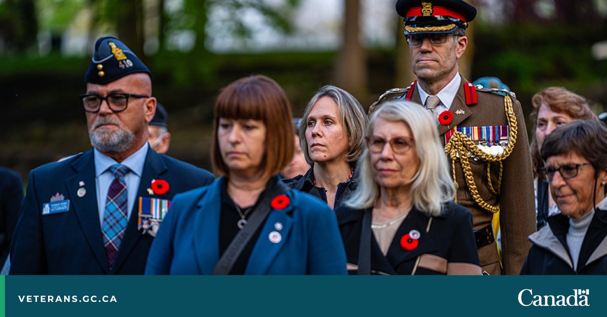 Yesterday, Canadians gathered at @BeechwoodOttawa to honour #SWW Veterans. They marked the upcoming 80th anniversary of D-Day and the Battle of Normandy, thanked all those who served and paid their respects to the fallen.

🔗: ow.ly/Leto50RG90Z

#DDay80
#CanadaRemembers