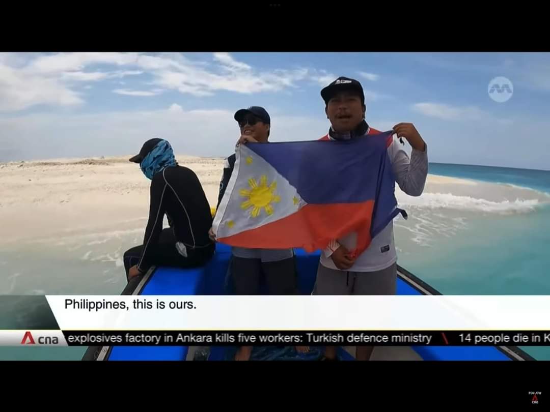'Philippines, this is ours' (Atin Ito) We'll be hearing repeated chants of this, as our team joins a civilian-led mission to #ScarboroughShoal this wk Won't have signal in the nxt 3 days, so meantime here's a link to our #WestPhilippineSea story last yr youtu.be/P_93bWSIzaQ?si…