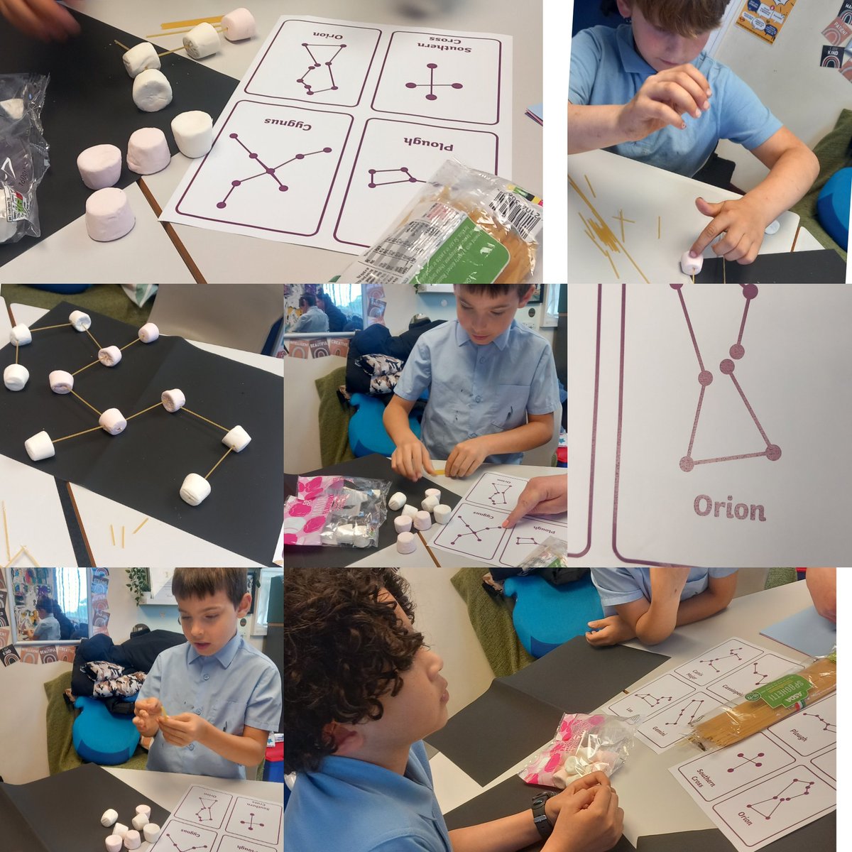 What a great intervention session with @int3rv4nti0ns 
The children created space structures using marshmallows and pasta sticks.A great deal of concentration and resilience was shown throughout our session #ThisisAP #SpaceTopic ☄️🚀👨‍🚀👾🌌🛰