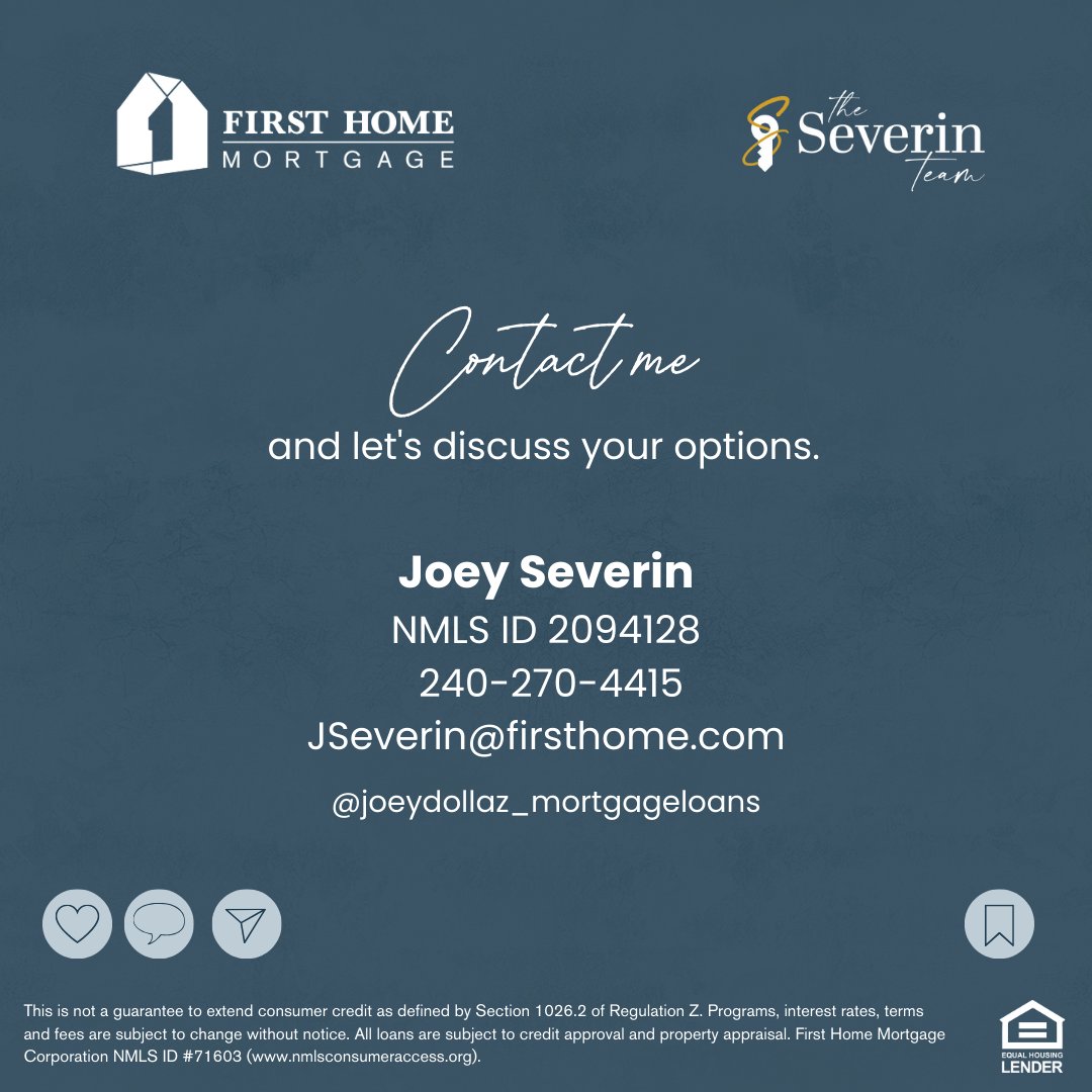 Navigating life’s changes can be challenging, but when it comes to your home and mortgage, you’re not alone. 🏡💔 Explore your options and start your new chapter on solid ground. #joeydollaz_mortgageloans #joeyseverin #FirstHomeCanton #HomeTransition #MortgageHelp #DivorceSupport