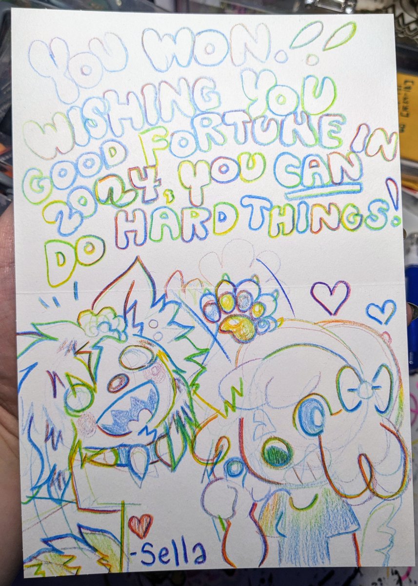 win or lose, YOU *can* do hard things, 💙 ily