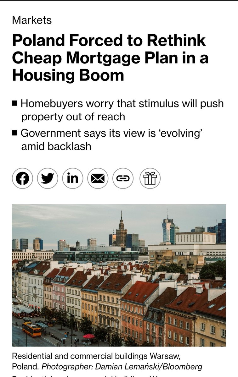 'Polska zmuszona do ponownego przemyślenia planu tanich kredytów hipotecznych w obliczu boomu mieszkaniowego.'

#nieruchomosci #mieszkania #mieszkanie #nastart #kredytnastart #mieszkanienastart #kredyt0 #kredythipoteczny #RealEstate