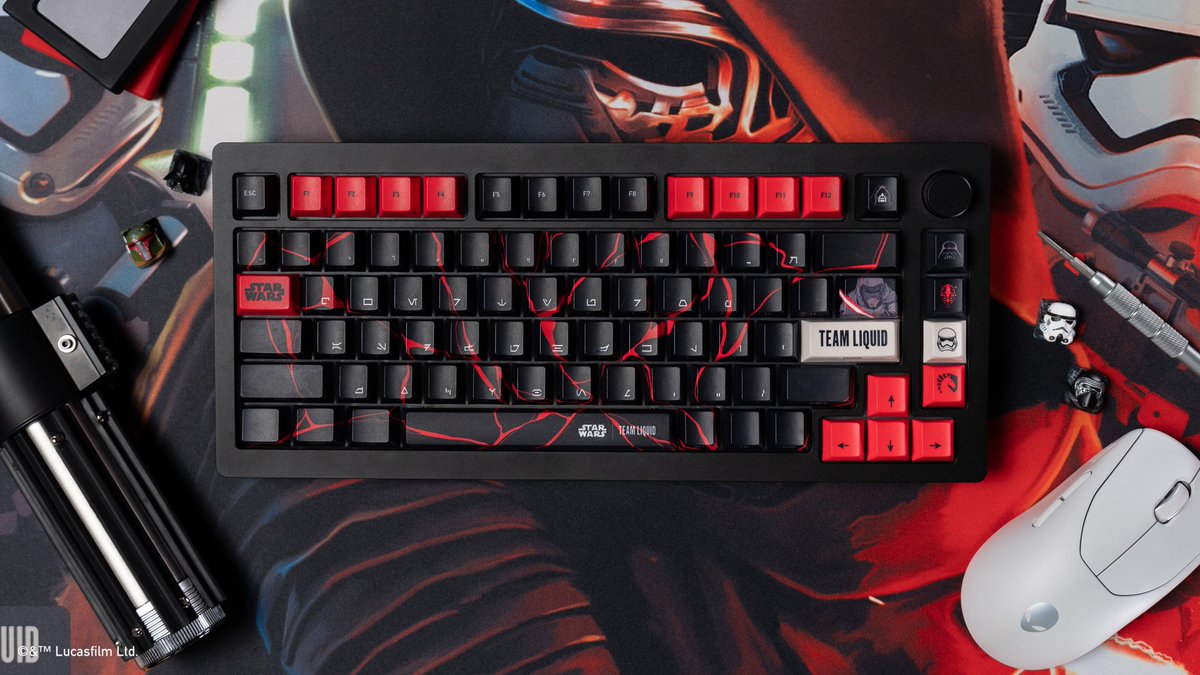 🖤STAR WARS™ | TEAM LIQUID GIVEAWAY🖤

We're giving four lucky winners one of the following pieces from our newest Villains Collection: 
💫Dark Side Keycap Set
💫Darth Vader Keycap Set
💫Sith Hoodie
💫Corduroy Work Jacket

⚠️HOW TO ENTER⚠️

🪐Like this post
🪐Follow @TeamLiquid…