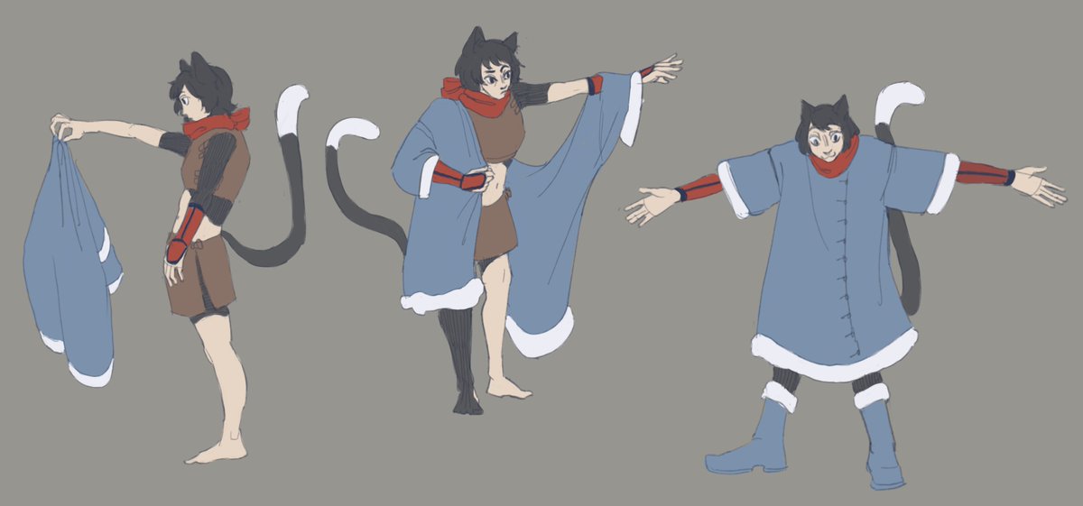 izutsumi winter coat... #dungeonmeshi #dungeonmeshifanart