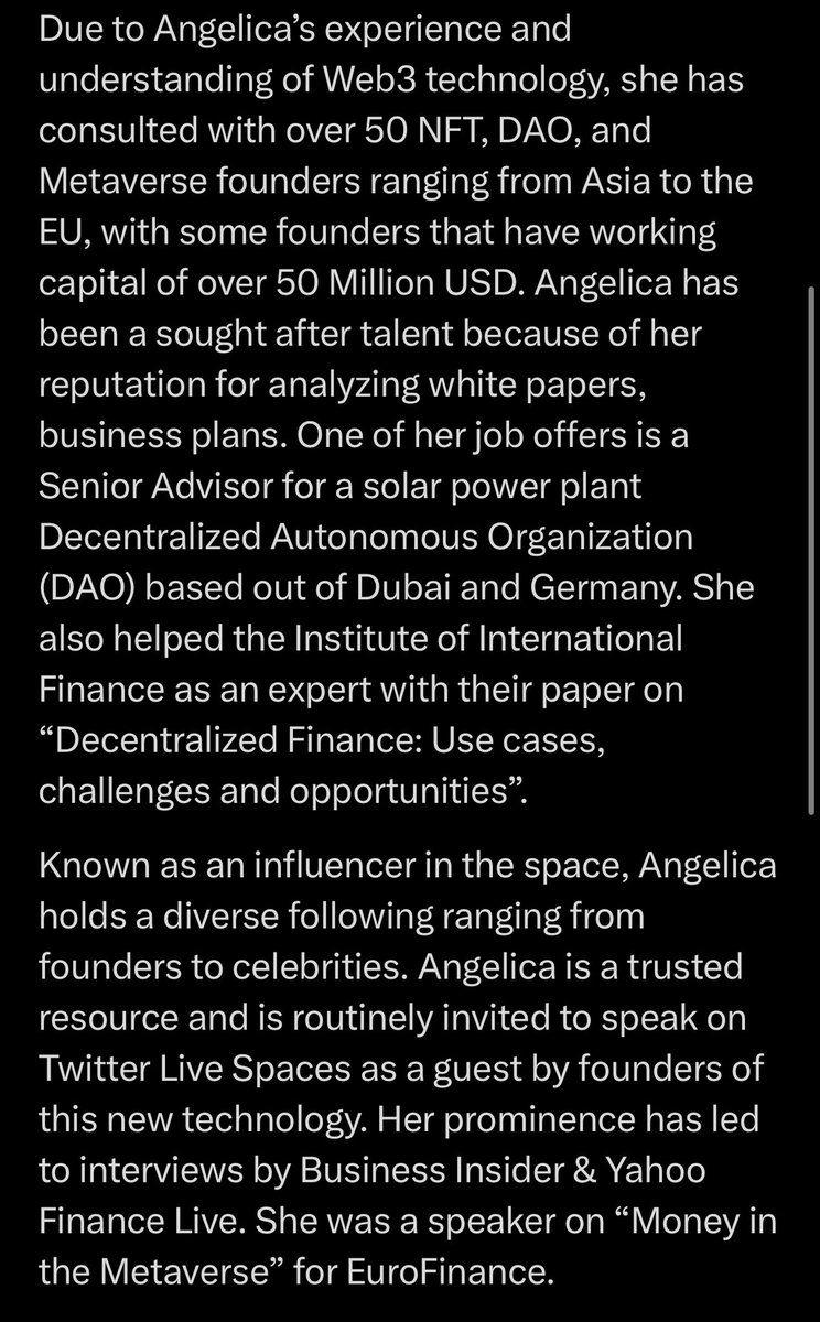 AngelofYHVH's tweet image. I updated my profile and I'm loving this new feature on X🔥

Now you can add your résumé to your profile! 

Have you updated your profile with this new feature? 🤔 

#XProfileUpdate #RésuméFeature #XNewFeature #X