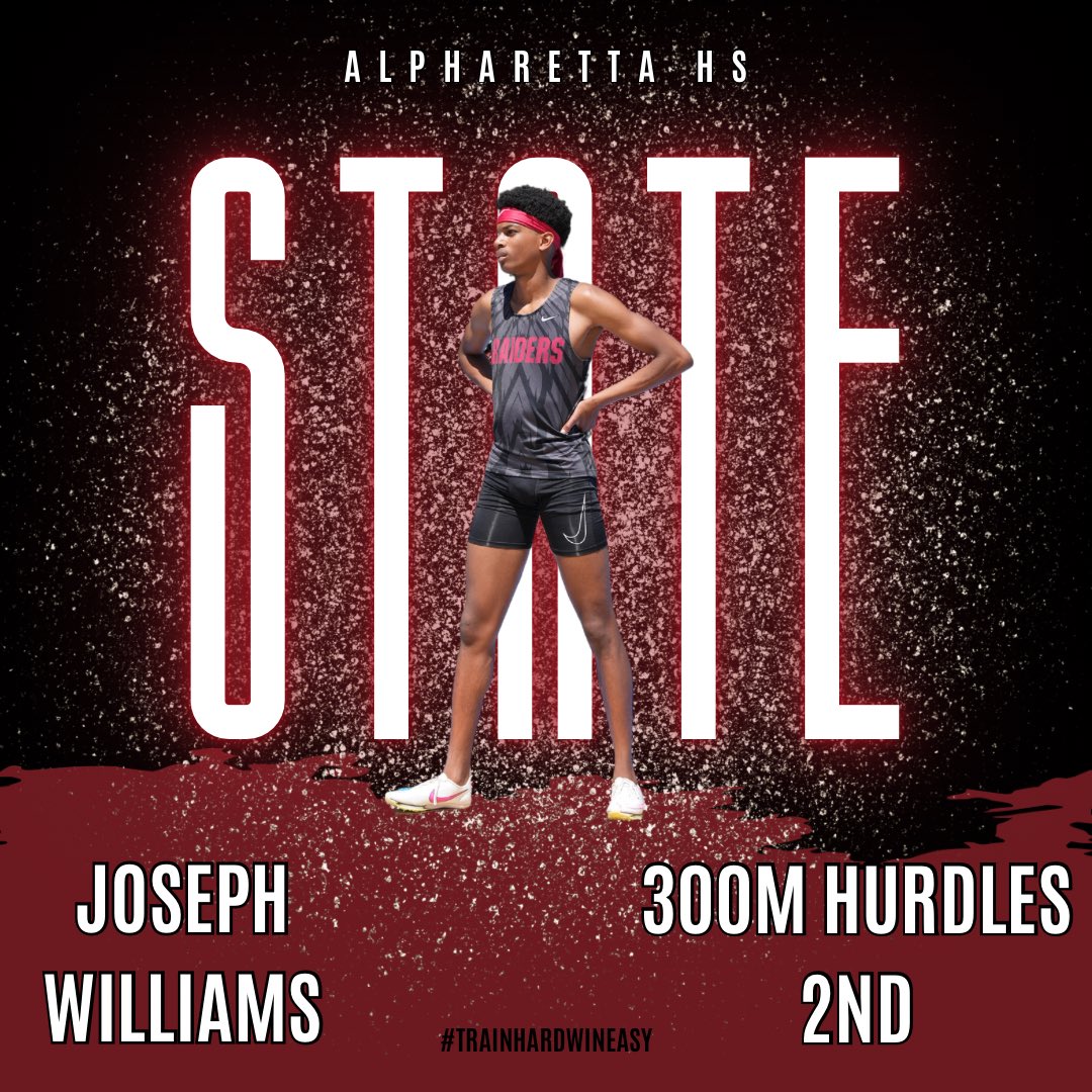 AHSTrackField's tweet image. Vincent Nnanna (Jr) STATE CHAMP🥇in the 6A 300m hurdles! 

Joseph Williams (Jr) state runner-up🥈in the 6A 300m hurdles!

@coachAj_m @RaiderSport