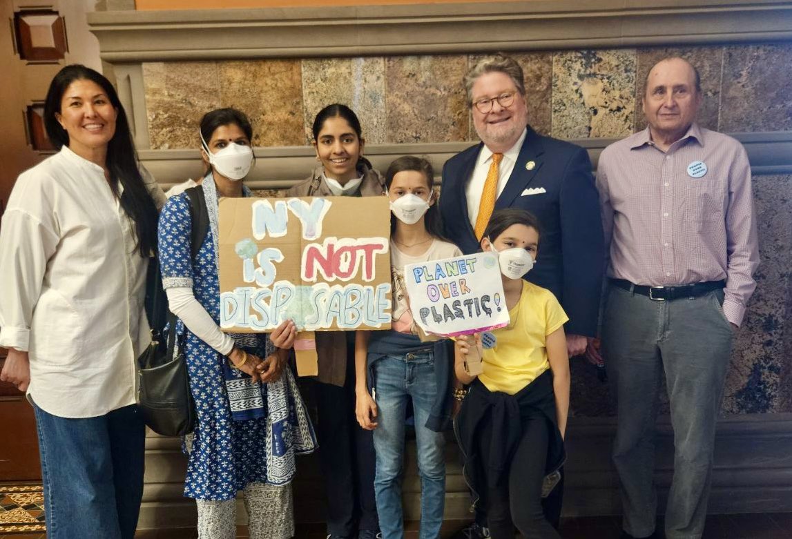 Plastic waste affects all of us, especially our children. It was inspiring to see young advocates in Albany fighting to improve their future.