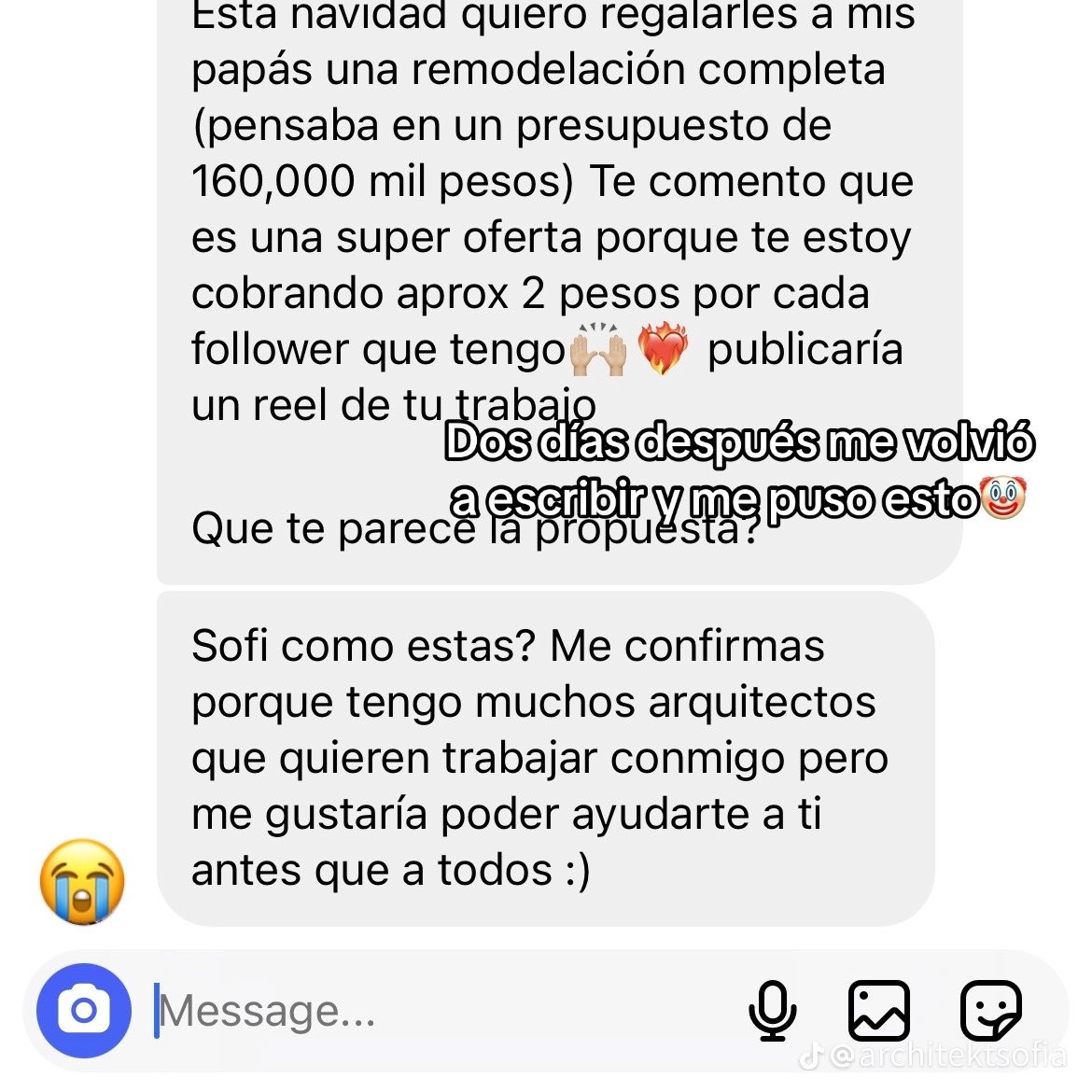 “Influencer” pide un una remodelación de $160,000 a cambio de “publicidad” en sus redes. 🤡