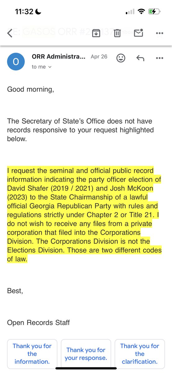 THE CORRUPT GAGOP PRIVATE CORPORATION conducting state election actions is so committed to its propaganda such that anyone who doesn’t do what the Governor says is “not Republican.” These appear to private interest threat concerns. Who pays their staff? X CORP?