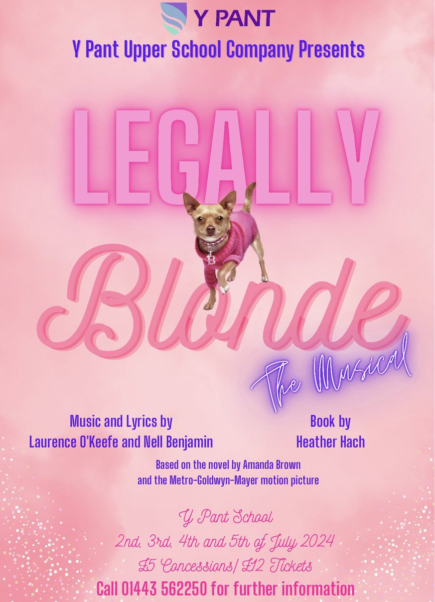 Tickets for ‘Legally Blonde’ go on sale on Monday! 👩🏼🎶