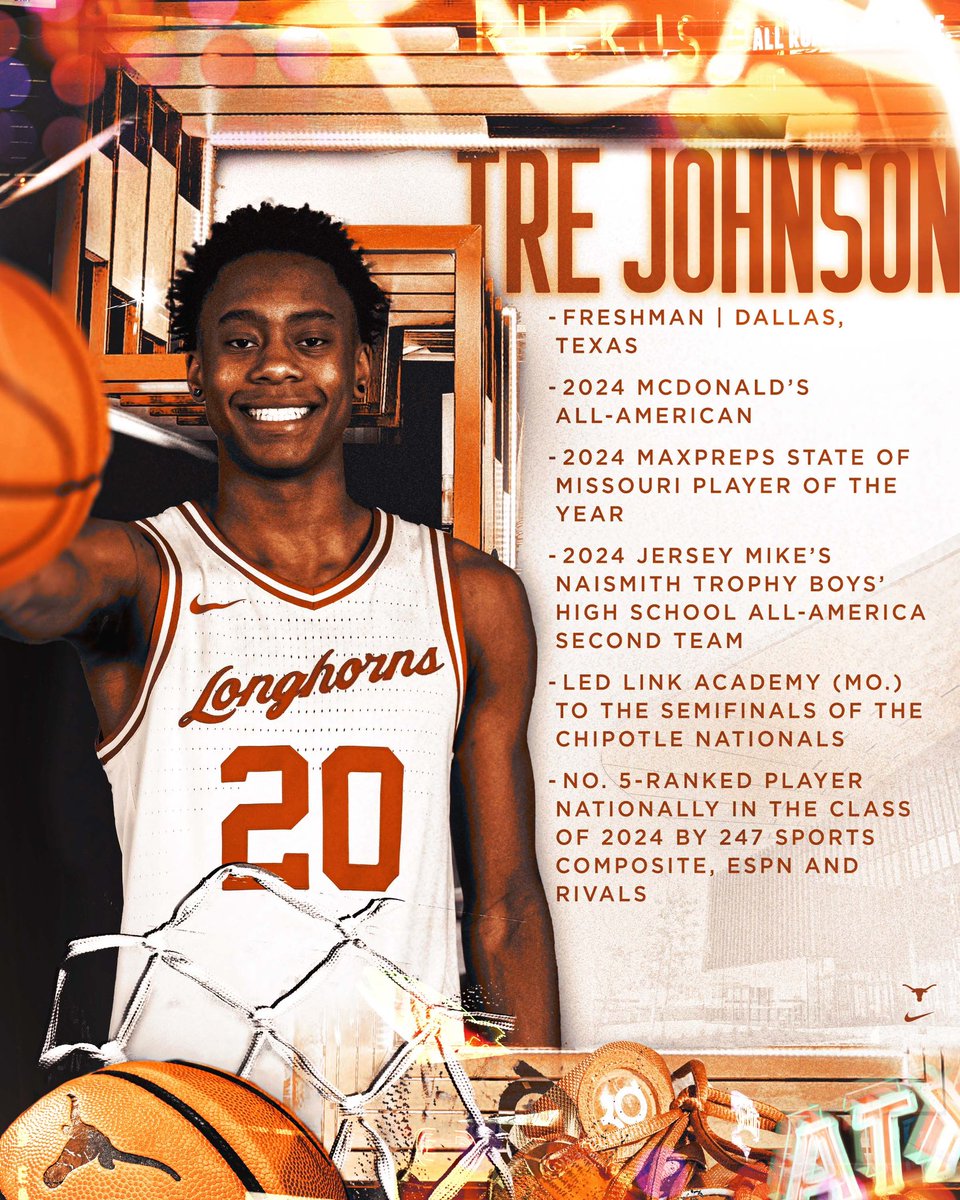 your favorite player’s new favorite player 💪🤘 #HookEm | @iamtrejohnson1