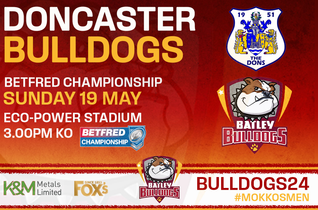 We're heading to South Yorkshire this Sunday for a mouthwatering tie at Doncaster. See you there!
