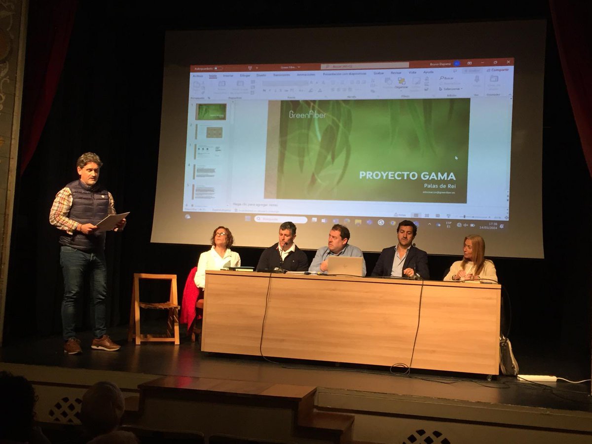 🗣 O Teatro da Beneficencia acolleu hoxe a presenración do proxecto Gama de Greenfiber, nunha xornada do máis interesante. 📸 Bótalle un ollo aquí!