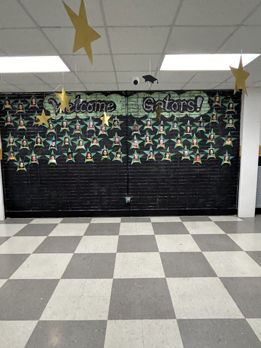 Guild is ready for the graduates to come and walk the halls tomorrow!