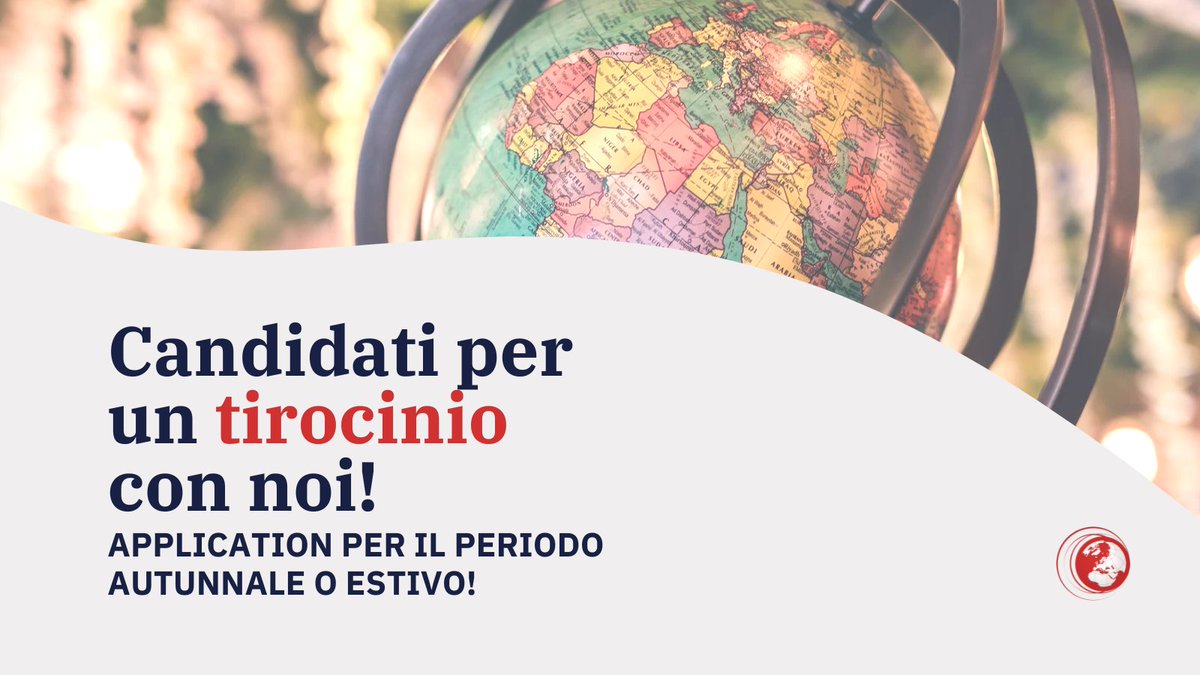 🗓 Hai tempo fino al 31 maggio per candidarti per un tirocinio con noi! Cerchiamo giovani laureandi in Scienze Politiche, Relazioni Internazionali e simili, interessati alla geopolitica e al mondo della comunicazione! Info 👉🏼 cli.re/YWWnDb