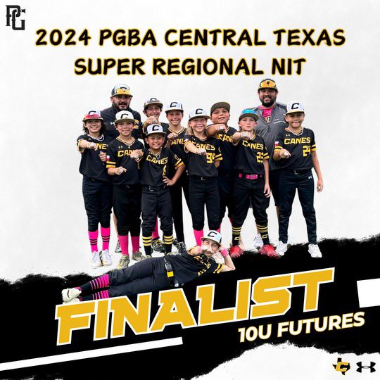 We can neither confirm nor deny pink socks make players faster 😀. But #CanesSW 10U Futures flew around the diamond and competed very well, which led to a finalist finish @perfectgameusa Central Texas Super Regional NIT. Well done, guys! 👏