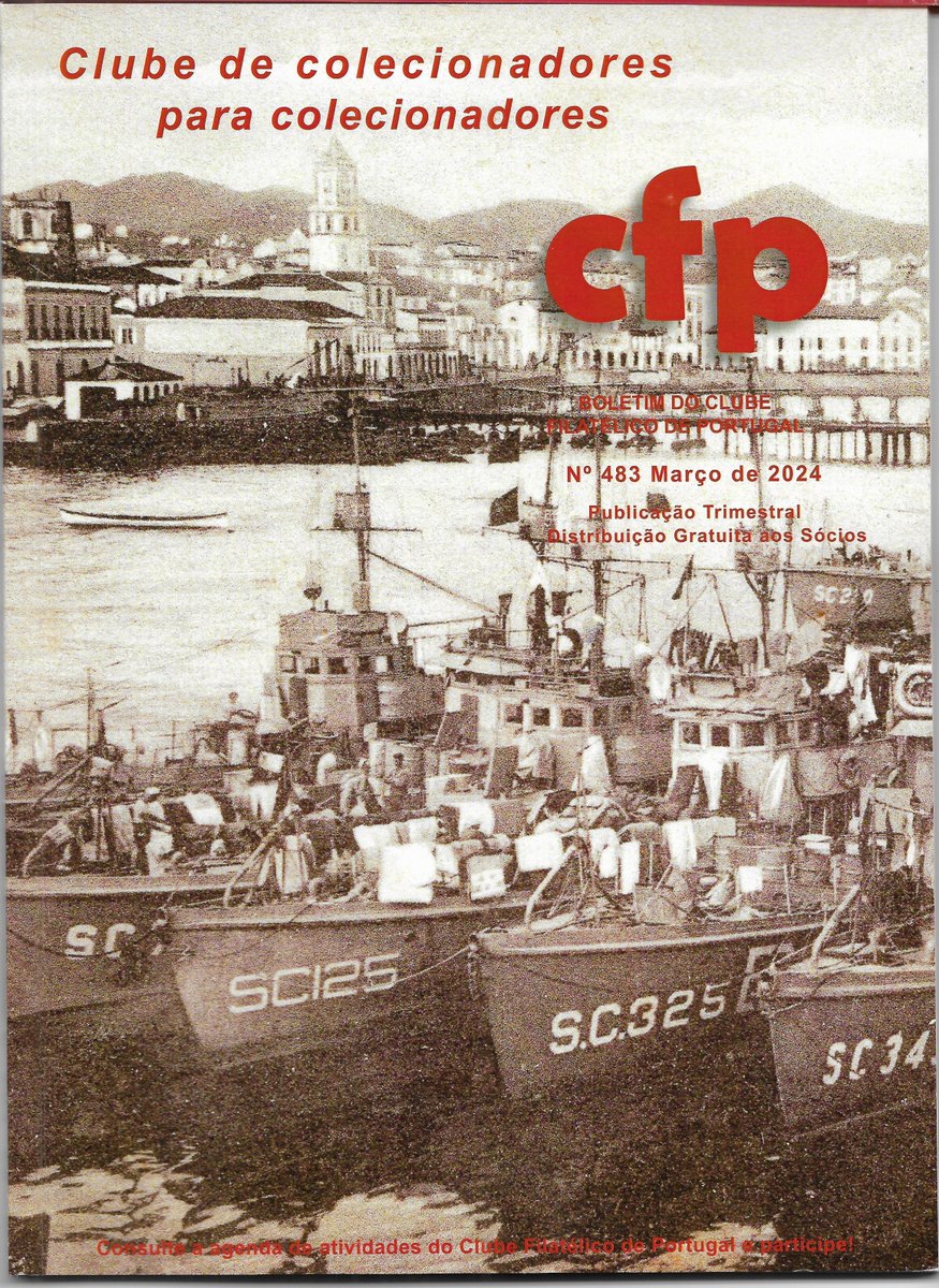 mariofilatelico's tweet photo. O Filatelista: Boletim do Clube Filatélico de Portugal nº 483 https://t.co/hsPAjD3I8O https://t.co/AduL1tLE3K