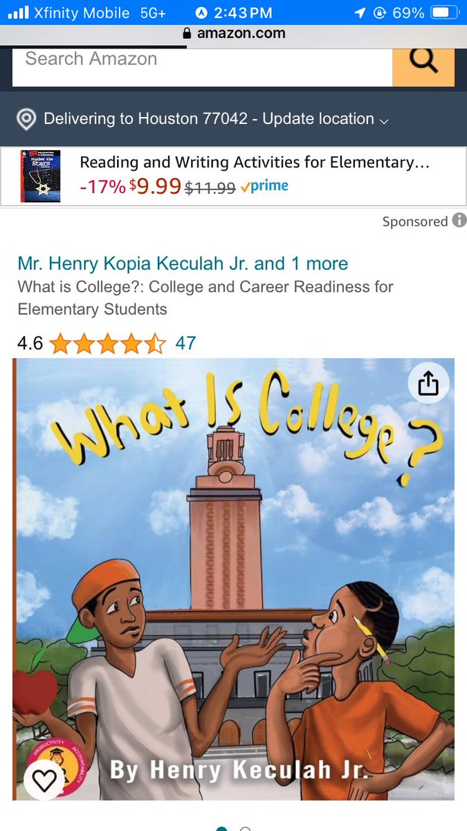 HISD was purchasing my books every year before the state took it over. It’s nothing personal. #blackauthor #education #Texas #whatiscollege #Harriscounty 

amazon.com/dp/B08C97X4NP?…