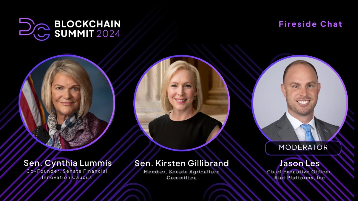 SenLummis's tweet image. We are at a pivotal point in the fight to ensure the crypto asset industry has a home in America.

Join me for an update on the fight for crypto in Washington at the #DCBlockchain Summit tomorrow!
