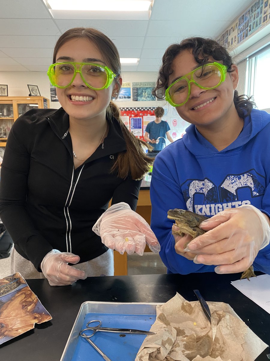 Courtney and Gabby with their "eye on the prize"!