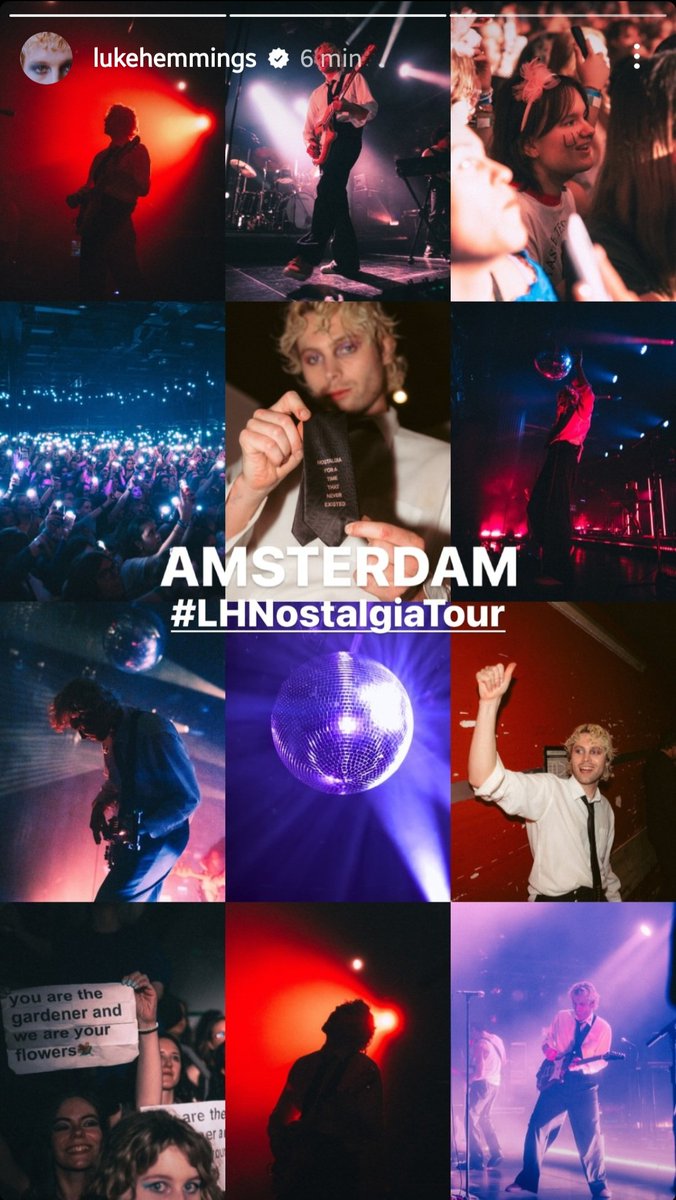 5SOSUpdES's tweet photo. ◜📸◞ #INSTAGRAM — #LukeHemmings subió a sus stories los collages del #NostalgiaForATimeThatNeverExisted Tour de Cologne y Ámsterdam 🦋

#LHNostalgiaTour
#NostalgiaForCologne
#NostalgiaForAmsterdam https://t.co/Do9KwLY1pR