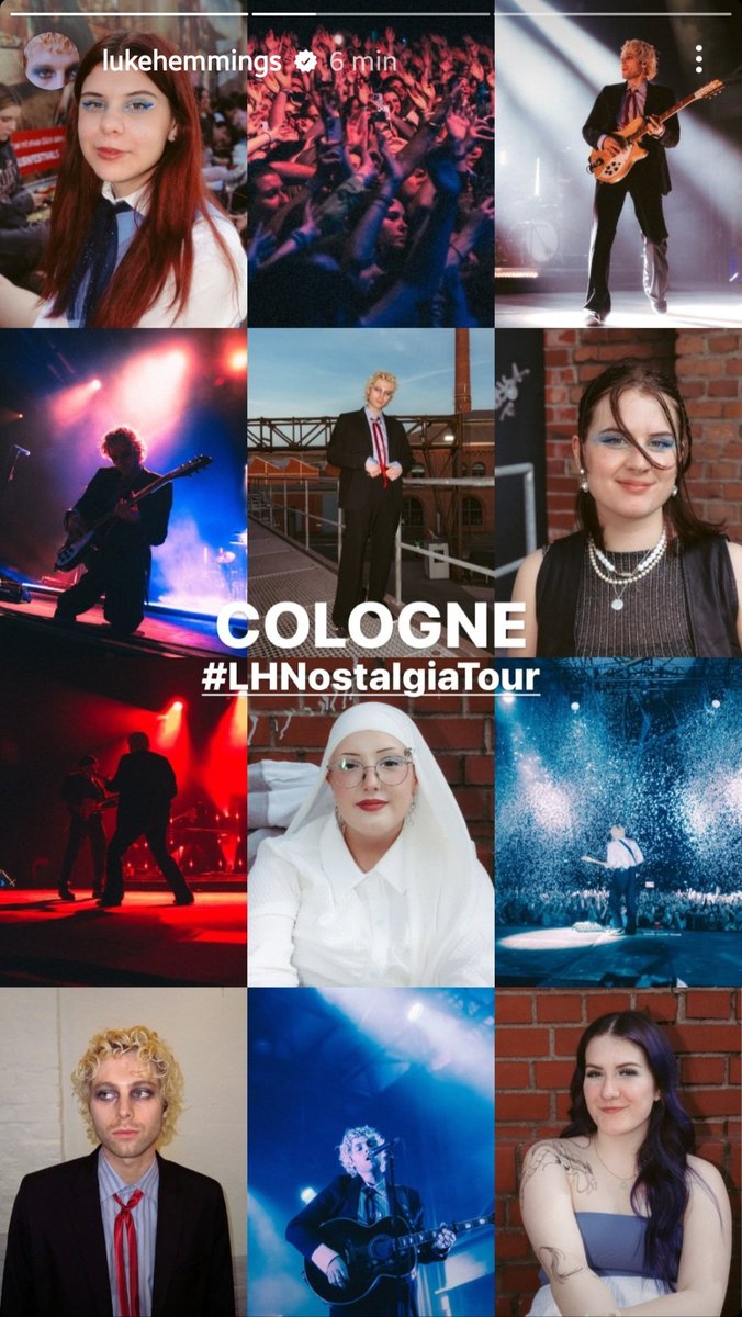 5SOSUpdES's tweet photo. ◜📸◞ #INSTAGRAM — #LukeHemmings subió a sus stories los collages del #NostalgiaForATimeThatNeverExisted Tour de Cologne y Ámsterdam 🦋

#LHNostalgiaTour
#NostalgiaForCologne
#NostalgiaForAmsterdam https://t.co/Do9KwLY1pR