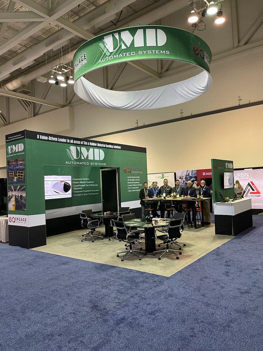 UMDAutomatedSys's tweet image. UMD is up and running at ITEC &apos;24! be sure to stop by booth 505 to say hello and learn about the latest material handling solutions for tire and rubber.
#ITEC2024 #automatedsystems