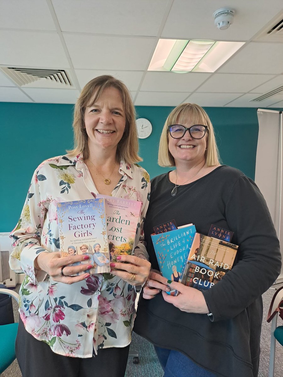 Massive thanks to @1AnnieLyons & @kerrybean73 who were brilliant today in conversation together at #OrpingtonLibrary as part of the #OrpingtonLiteraryFestival Thanks to all who came along! @Orpington1st @LBofBromley @Better_UK