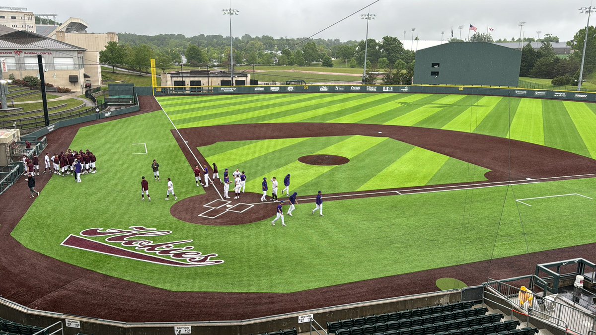 Due to inclement weather and the impending forecast the game between JMU and Virginia Tech has been canceled and will not be made up. The Dukes will open a three-game series at Troy on Thursday to wrap up the regular season.